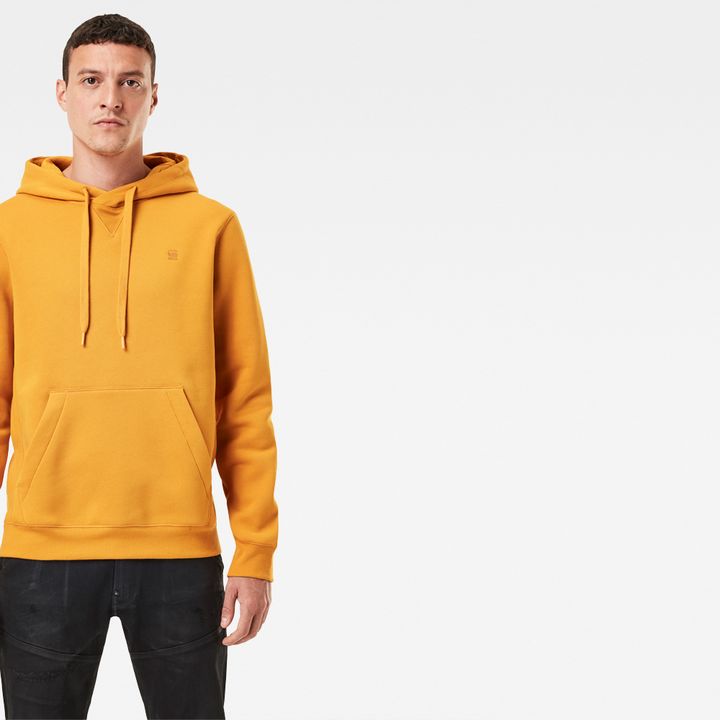 Premium Core Hoodie Yellow G STAR US