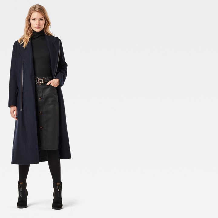G star wool coat top