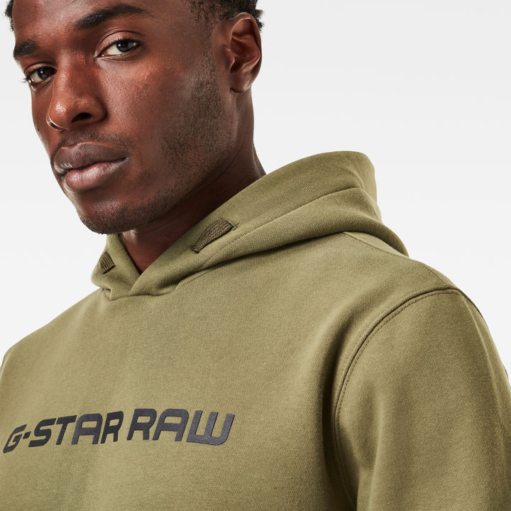 Loaq Hooded Sweater Green G STAR US