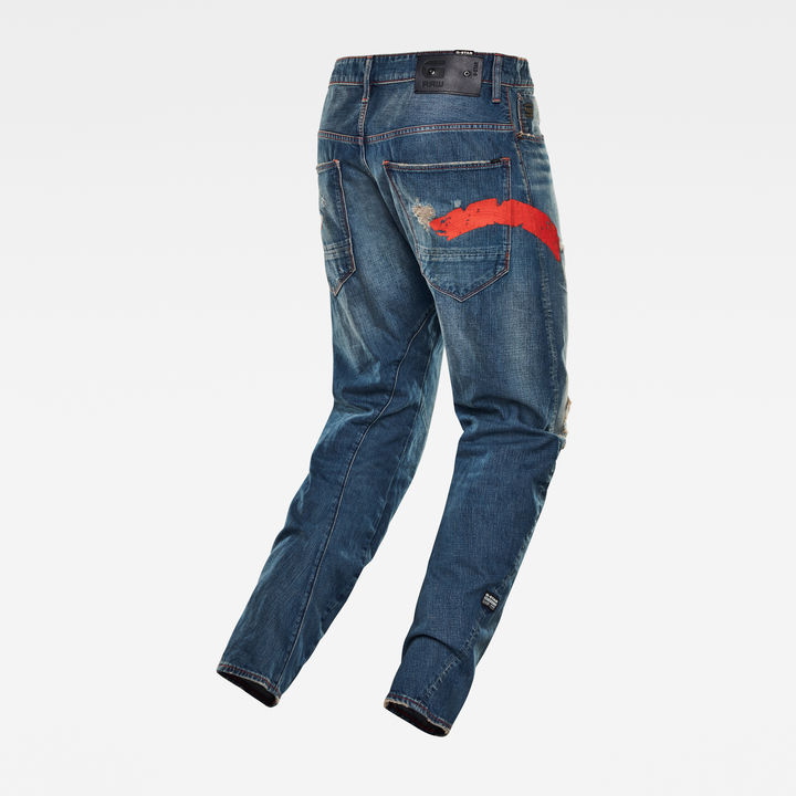 E Arc 3D Relaxed Tapered Jeans