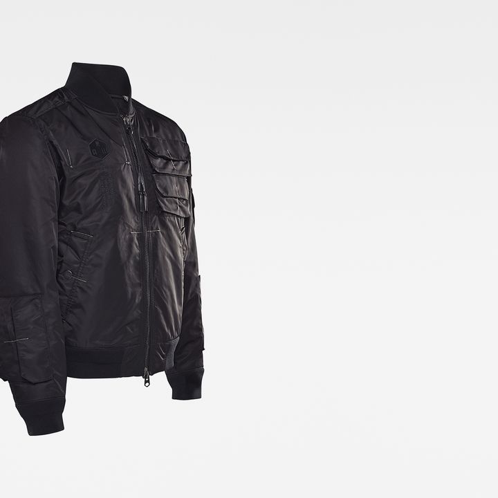 G star black bomber jacket shop
