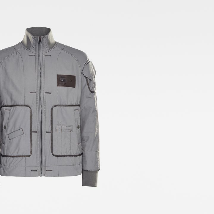 ジャケット・アウター gstar raw E LINER OVERSHIRT E Liner Overshirt | グレー | G-STAR® JP