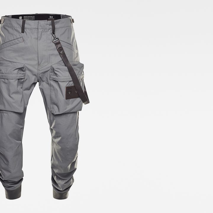 E Relaxed Tapered Cargo Pants | Grey | G-STAR® US