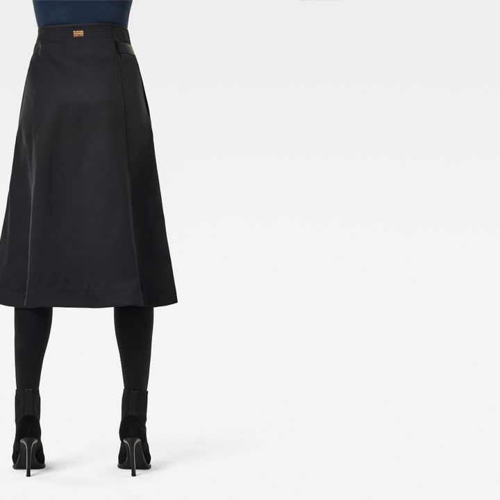【冬バーゲン★特別送料無料！】 Wrap Skirt Midi スカート