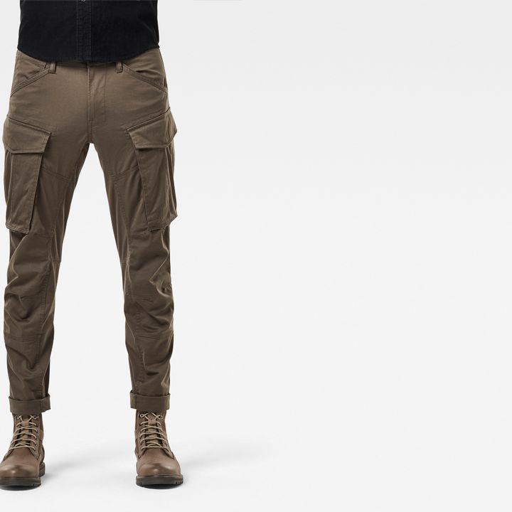Cargo 3D Straight Tapered Pants