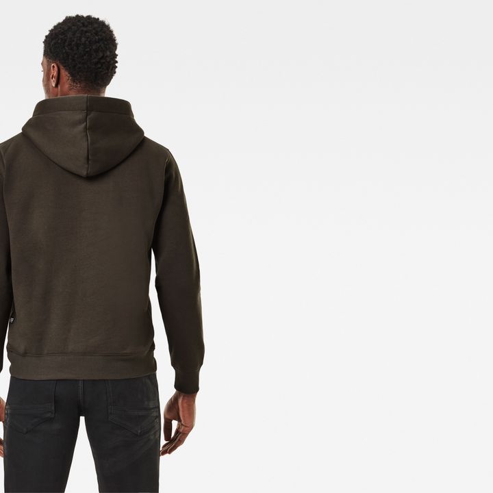 Loaq Hooded Sweater Grey G STAR US