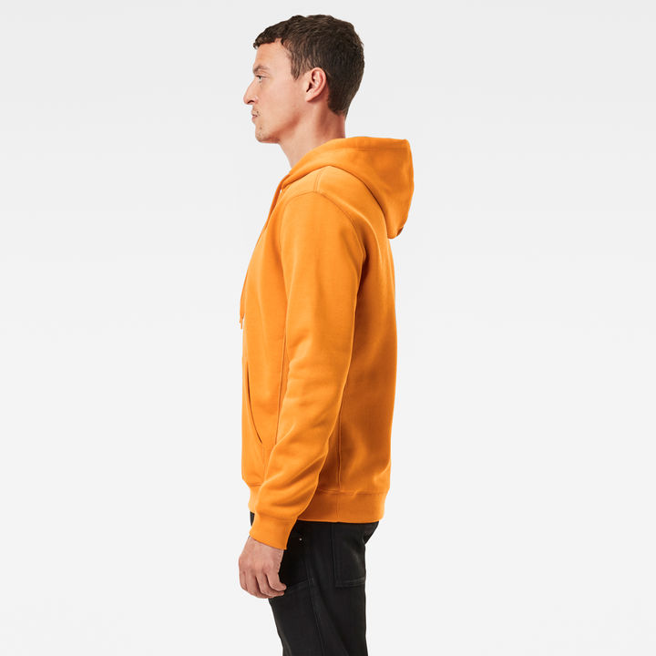 Orange g star hoodie store