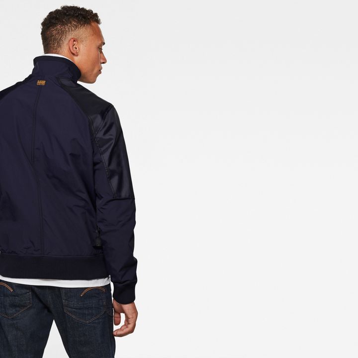 Meson Track Jacket Dark blue G STAR US