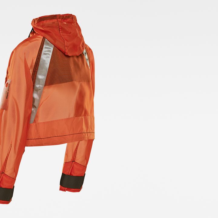 E Windbreaker Orange G STAR HK