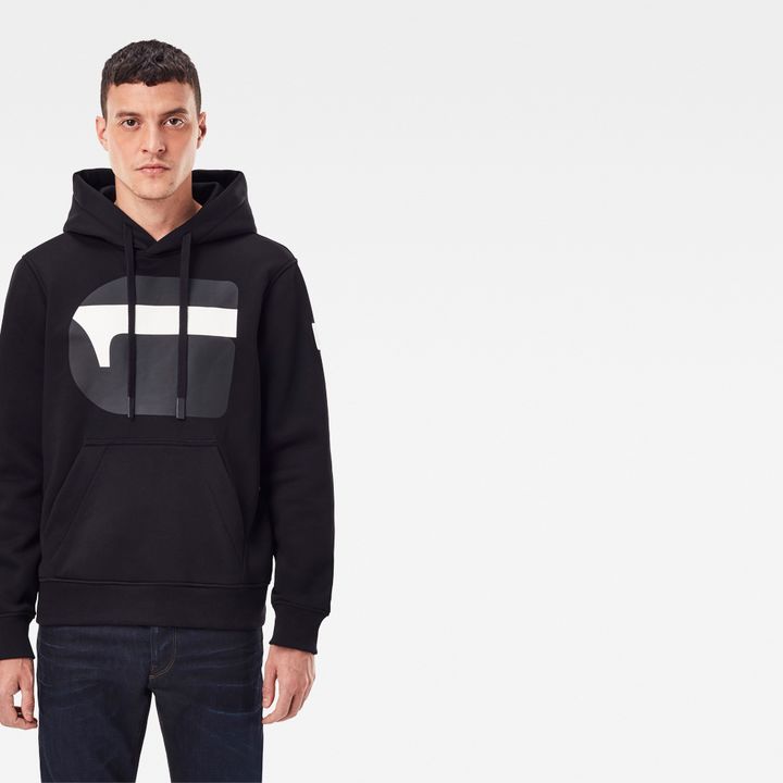 Raw black hoodie cheap