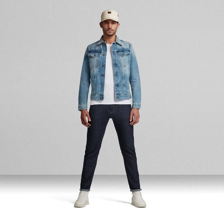 3301 Slim Jacket | Light blue | G-STAR® US