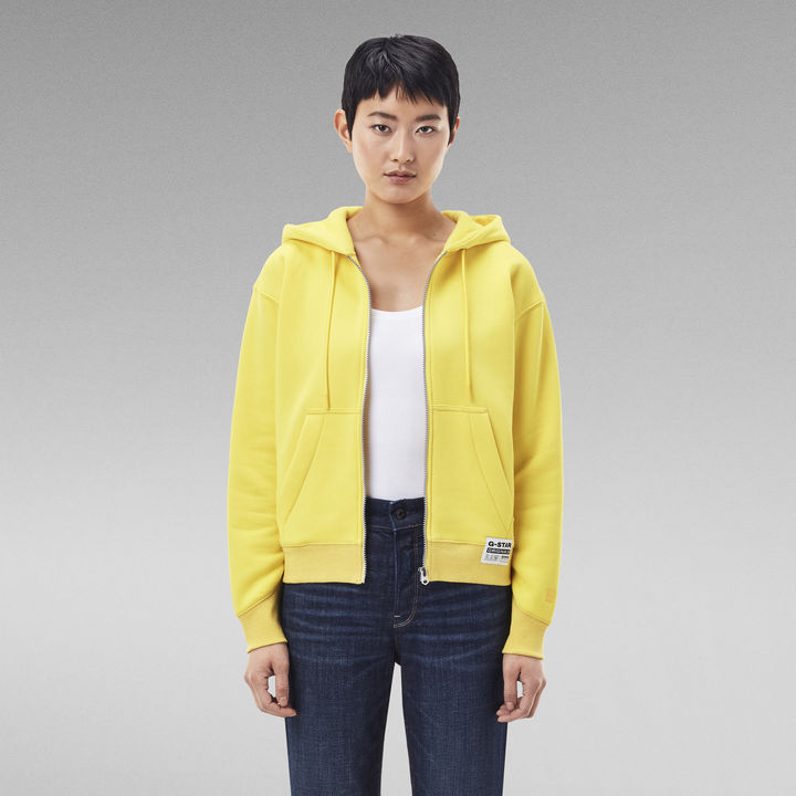 G star yellow hoodie online