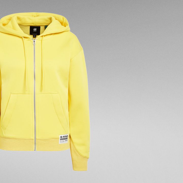 G star yellow hoodie sales