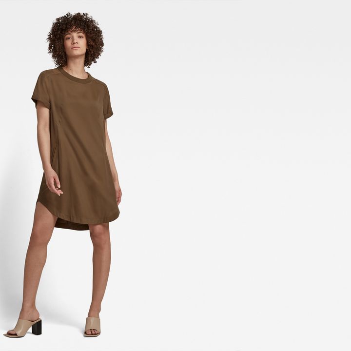 Woven Tee Dress Green G STAR IL