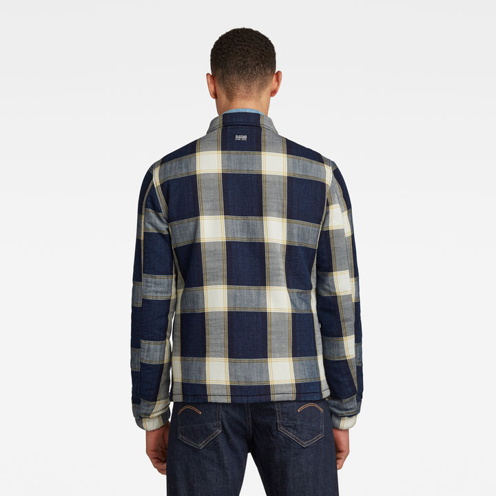 XPO Indigo Check Overshirt