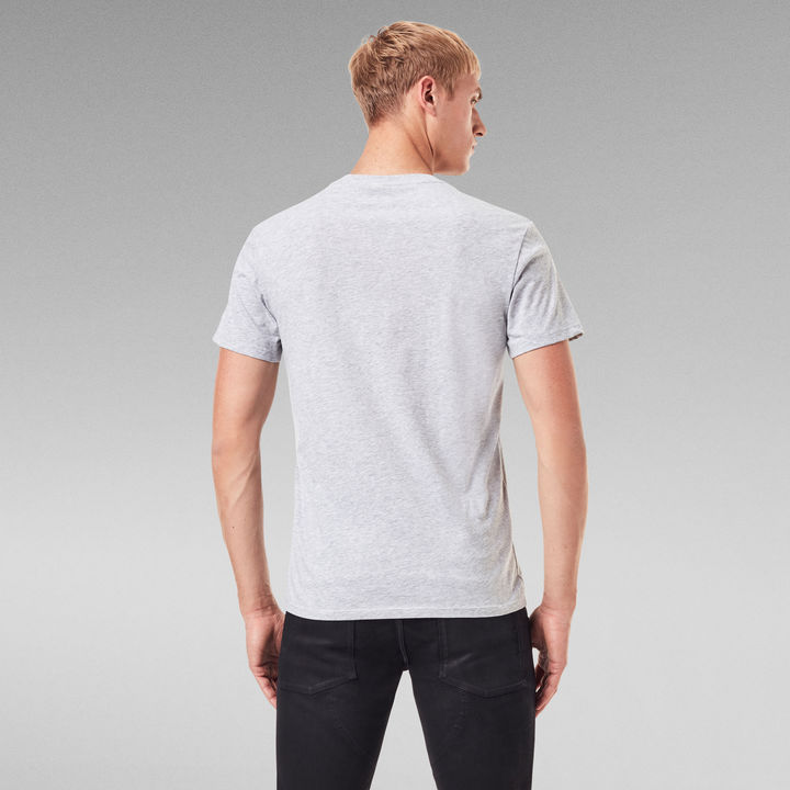 Basic grey t shirt hot sale