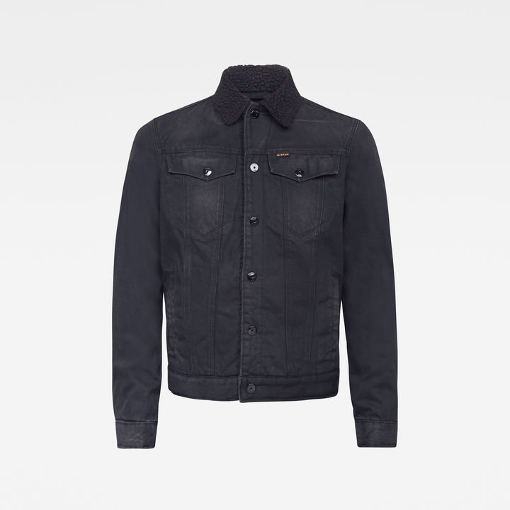 G star 3301 slim sherpa jacket outlet