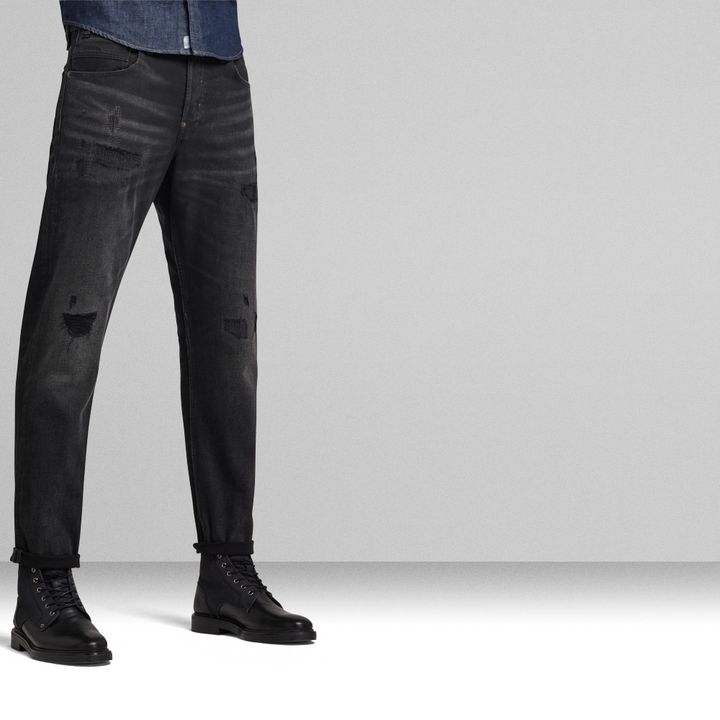 Alum Relaxed Tapered Jeans | Black | G-STAR® US
