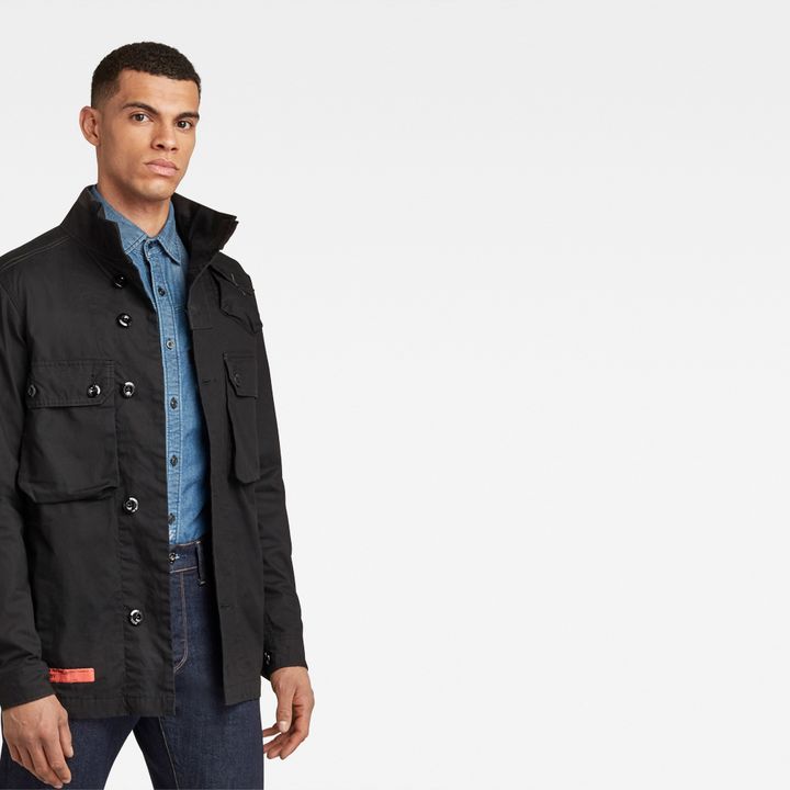 Utility Straight Overshirt