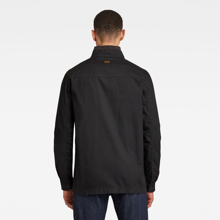 Utility Straight Overshirt