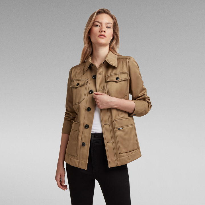 Slim Field Jacket Green G STAR SG