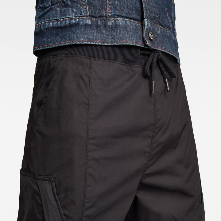 Woven Mix Cargo Sweatpants Black G STAR GB