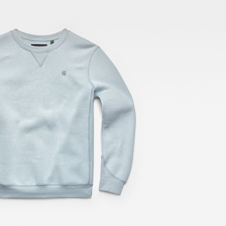 Premium Core Sweater Medium blue G STAR IE