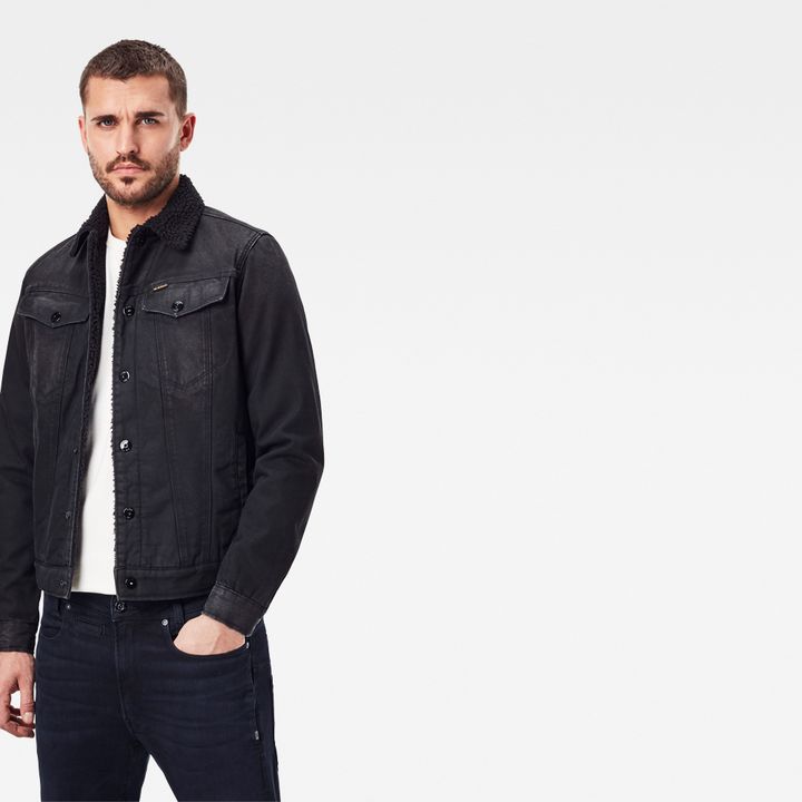 G star 3301 slim sherpa jacket 2025