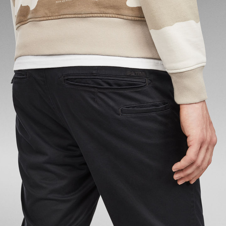 Vetar Slim Chino Black G STAR CA