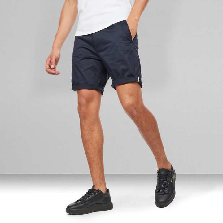 Bronson Straight Short Dark blue G STAR GB