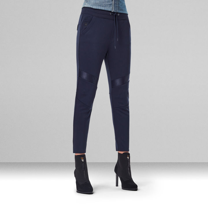 Motac 3D Tapered Cropped Sweatpants Dark blue G STAR IE