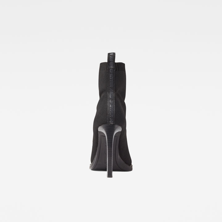 Strett Heel Boots Black G STAR AU