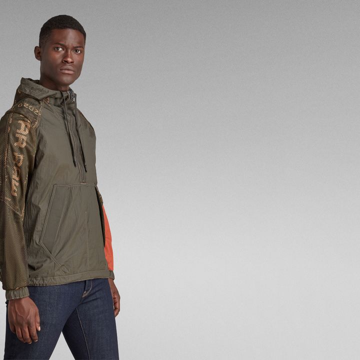 Reversible Anorak | Green | G-STAR® ZA