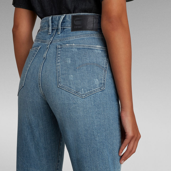 Janeh Ultra High Mom Ankle Jeans Light blue G STAR CA