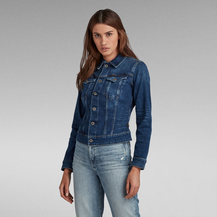 G star denim jacket womens online