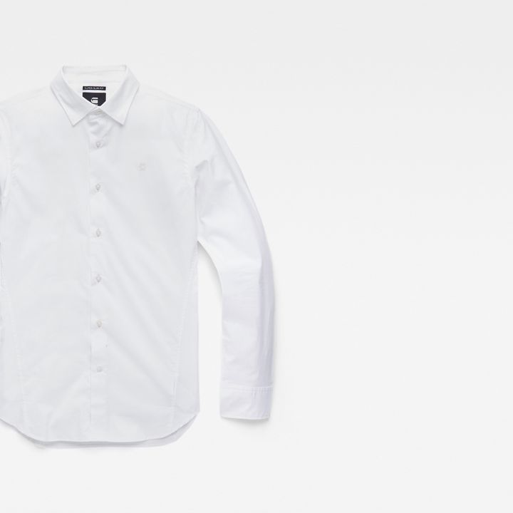 Dressed Super Slim Shirt | ホワイト | G-STAR® JP