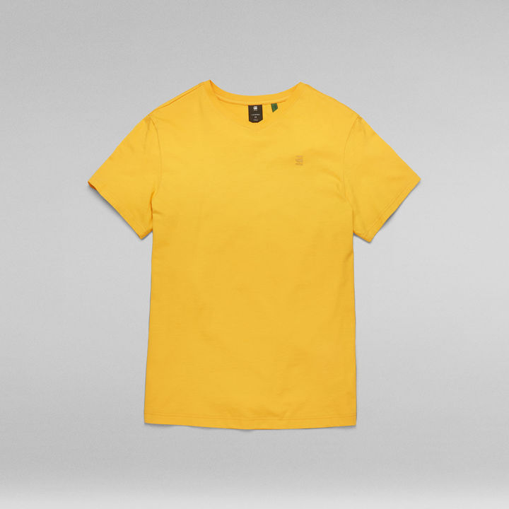 Yellow g star t shirt sale