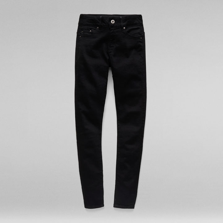 Midge Cody Mid Skinny Jeans Black G STAR CA