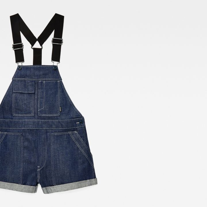 Boyfriend overalls shorts top
