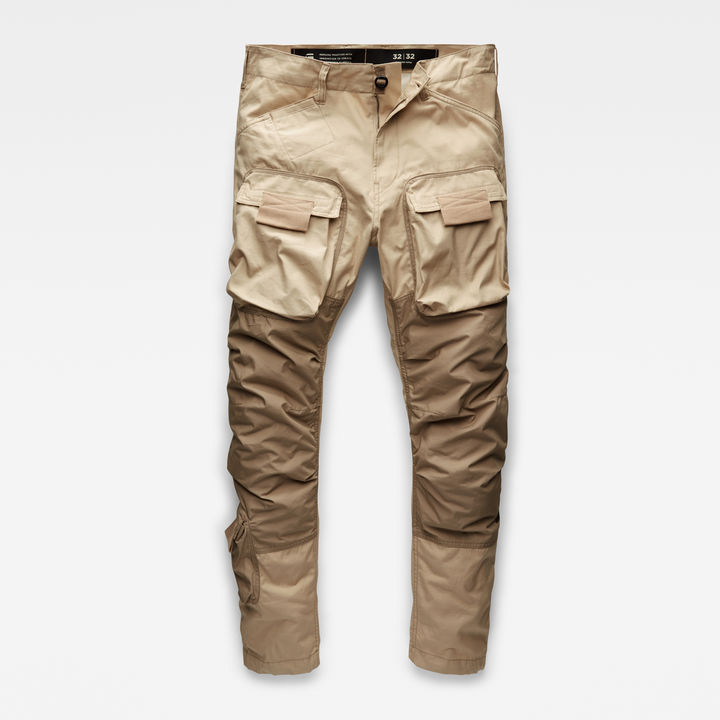 3D Straight Tapered Cargo Pants | Beige | G-STAR® US