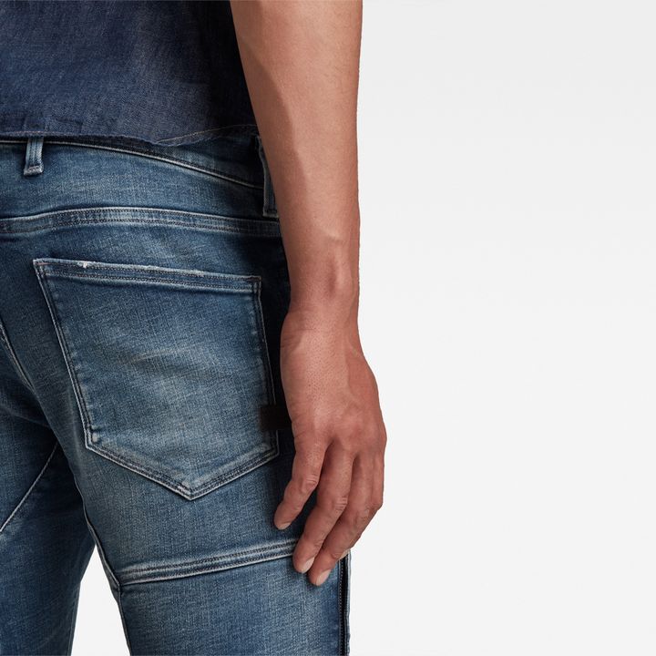 Rackam 3D Skinny Jeans | Medium blue | G-STAR® US