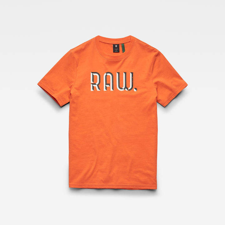 G star raw orange shirt sale