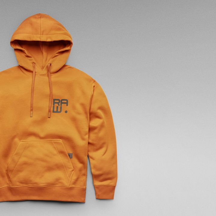 Multi Logo Back Hoodie