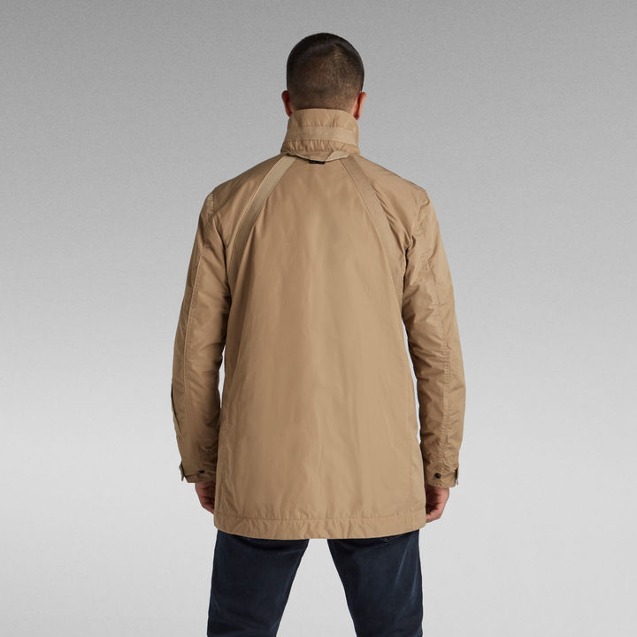 Utility HB Tape Padded Trench | Brown | G-STAR® GB
