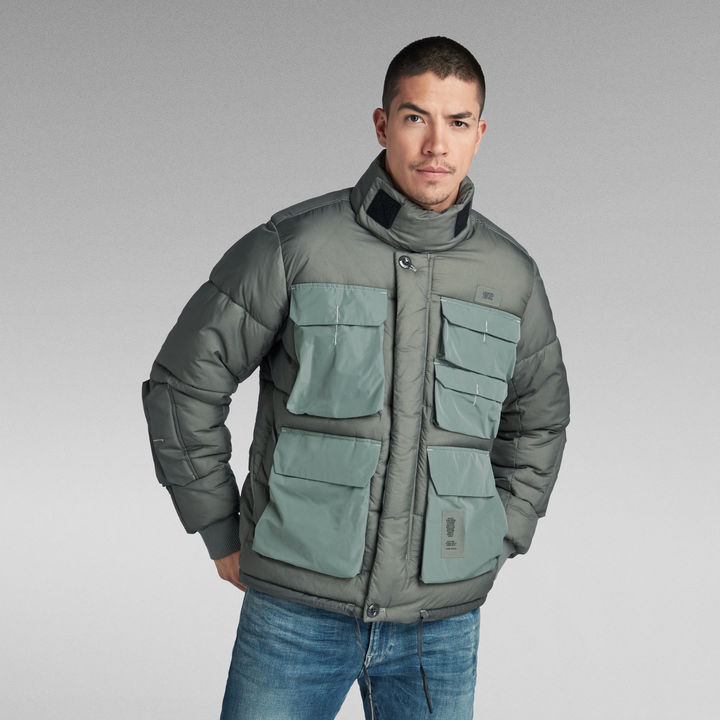 Field Puffer Jacket PM | グリーン | G-STAR® JP