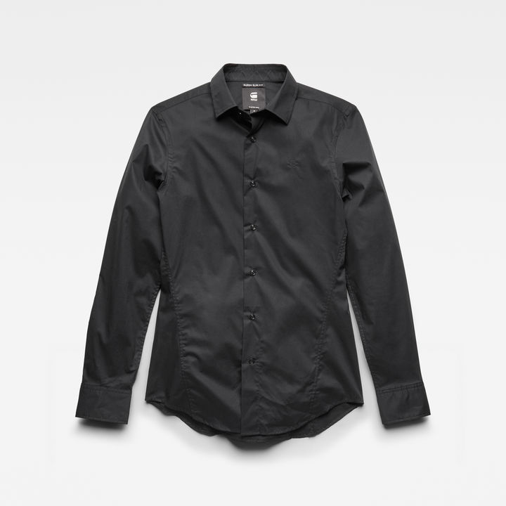 Dressed Super Slim Shirt | Black | G-STAR® US