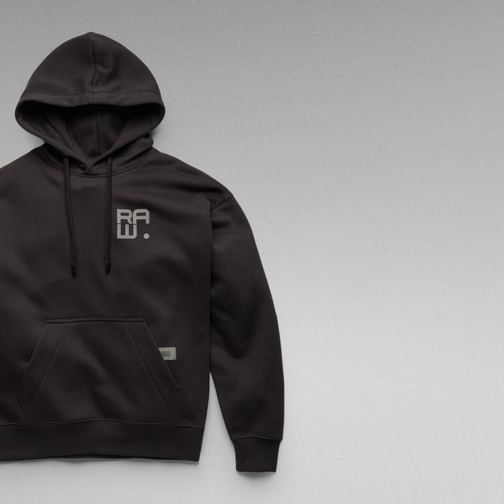 Hoodie Multi Logo Back