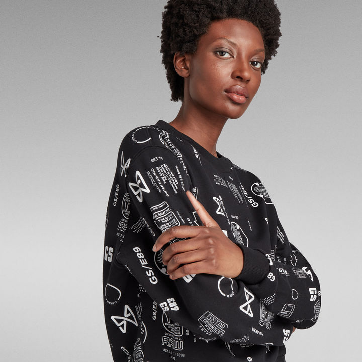 Loose cropped sweater outlet