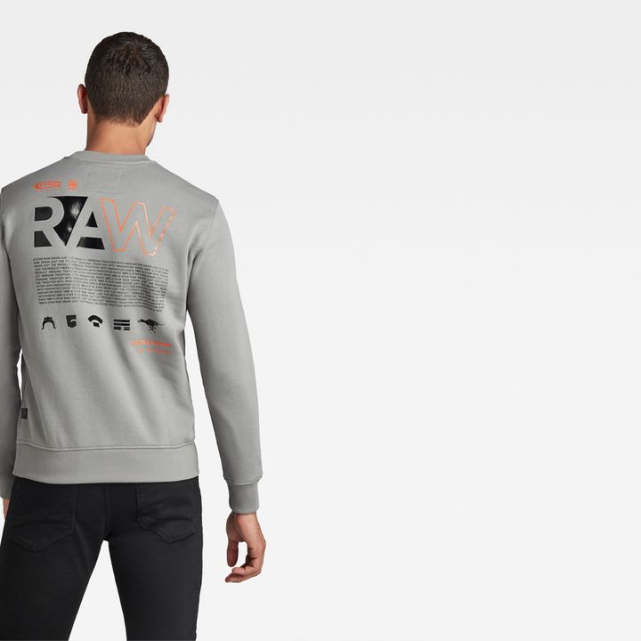 Back logo sweater new arrivals
