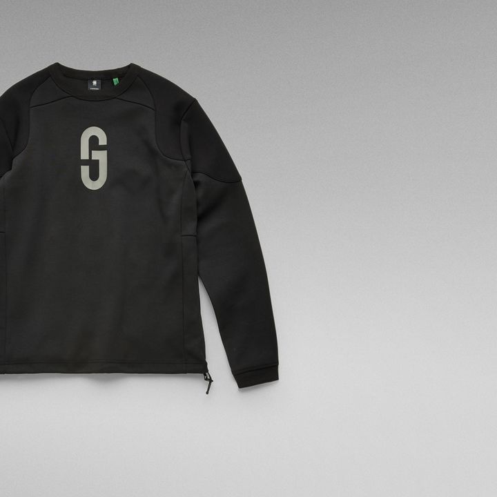 GS Moto Sweater Black G STAR US